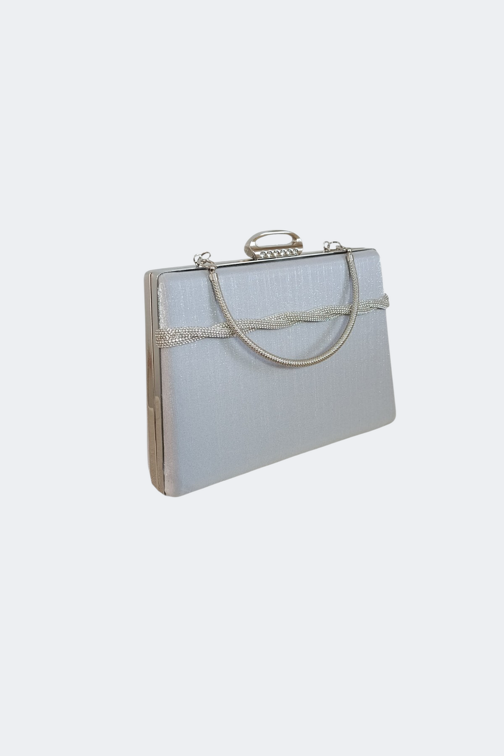 Silber verzierte Abendtasche – Maßanfertigung