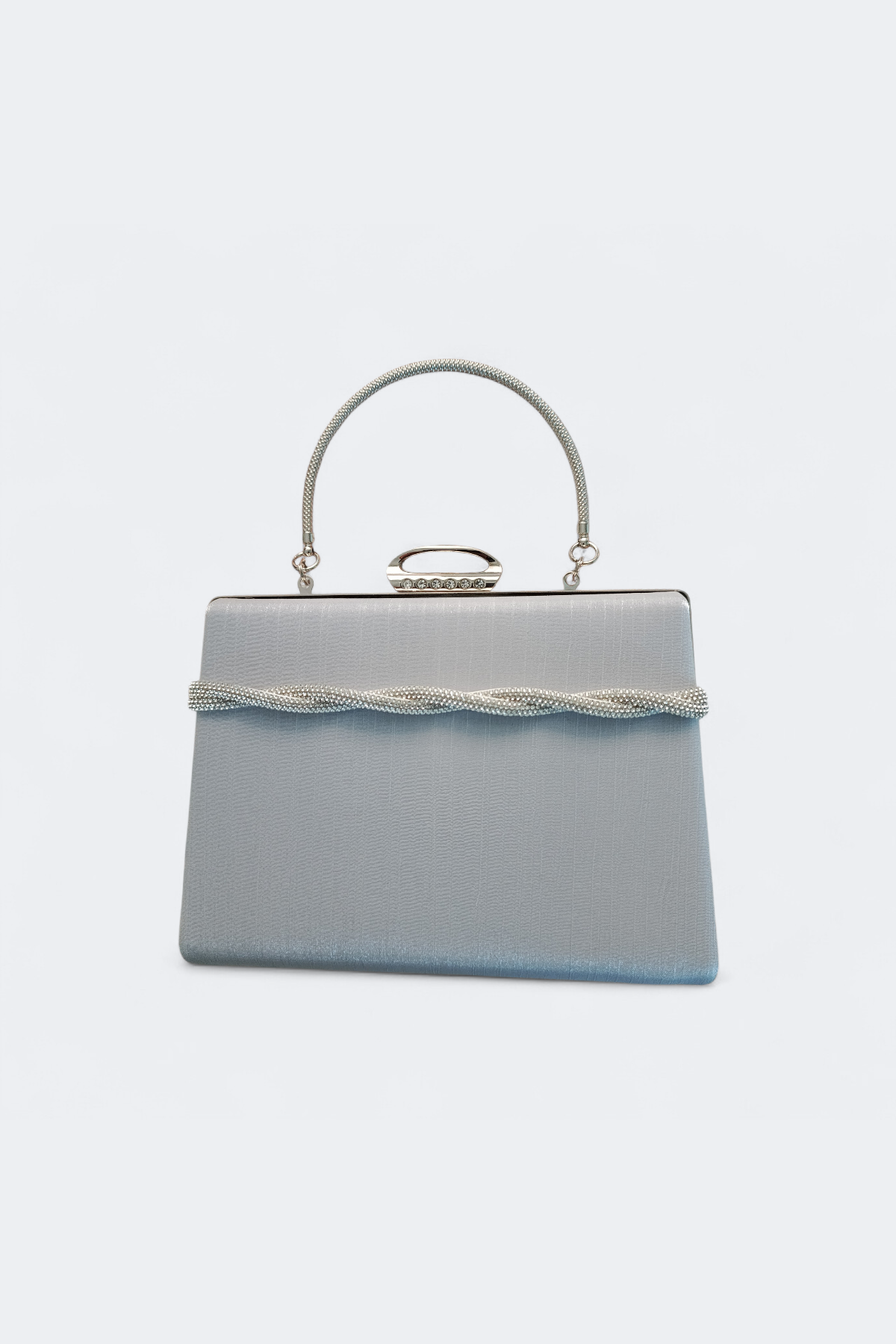 Silber verzierte Abendtasche – Maßanfertigung