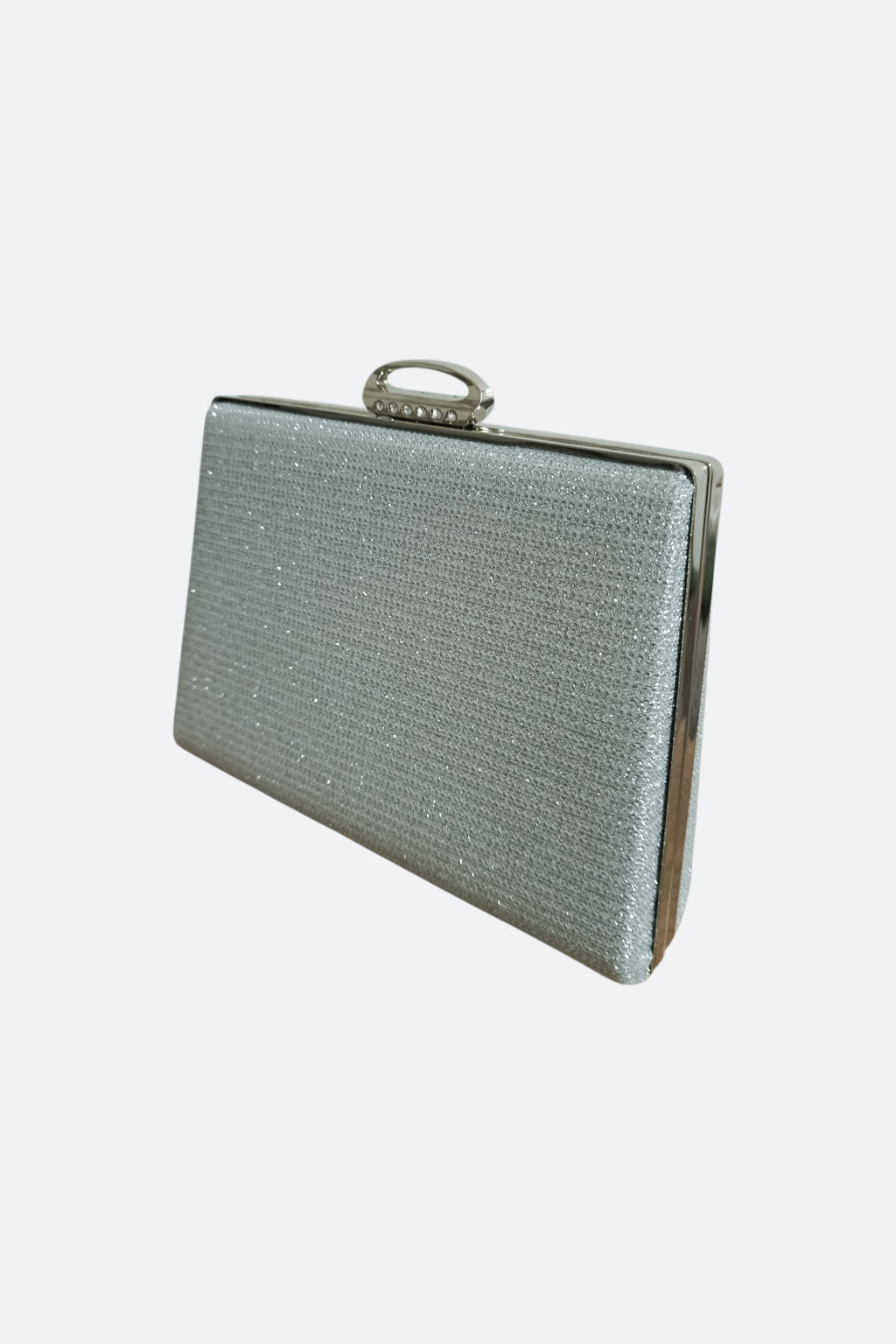 Silver Çupra Evening Bag