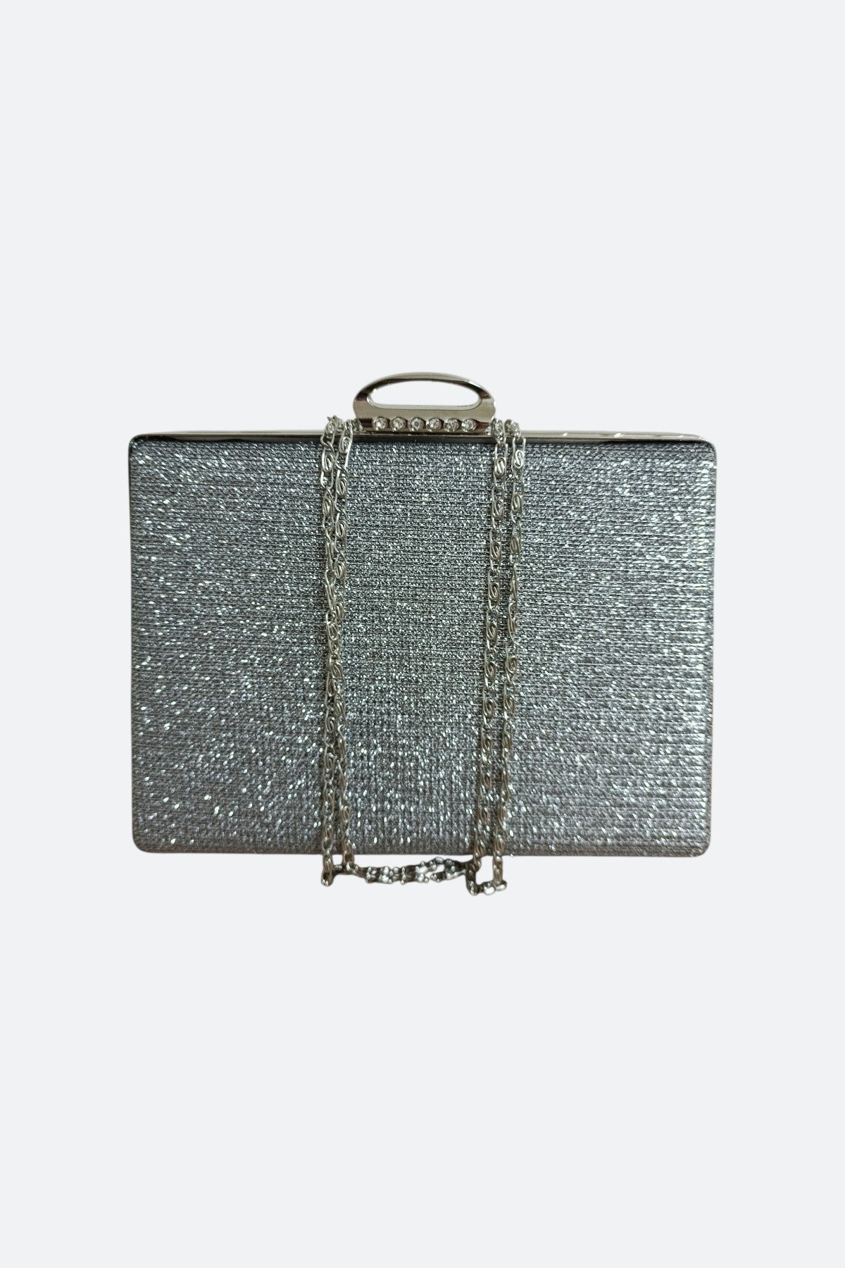 Charcoal Gray Çupra Evening Bag